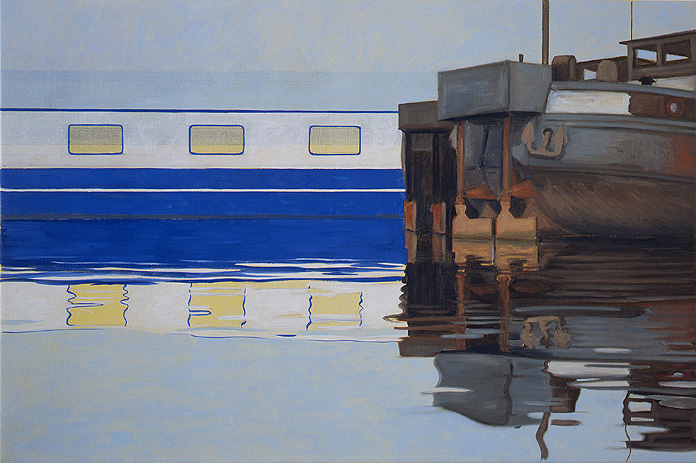 Cord´on bleu, 1996, Öl auf Leinwand, 40 x 60 cm