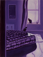 27 Broadway (Nr. 2), 2000, Öl auf Nessel, 40 x 30 cm