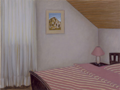 Niedermatt 751 (Nr. 15), 2001, Öl auf Nessel, 36 x 48 cm