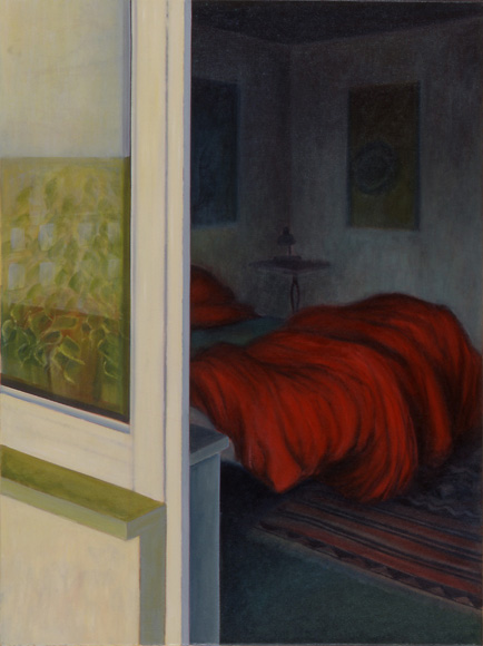 Walter Pintusstrasse 26 (Nr.5), 2000, Öl auf Nessel, 80 x 60 cm