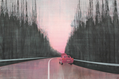 Straße 1, 2010, Öl auf Leinwand, 140 x 210 cm