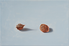 Von Socken und Seifen Nr. 26, 2012, Öl auf Leinwand, 20 x 30 cm