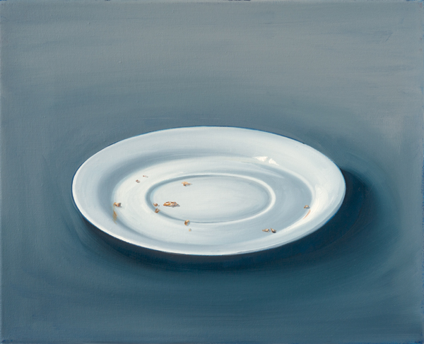 Von Socken und Seifen Nr. 32, 2012, Öl auf Leinwand, 24 x 30 cm