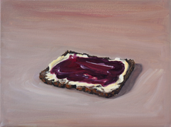 Von Socken und Seifen Nr. 37, 2012, Öl auf Leinwand, 24 x 32 cm